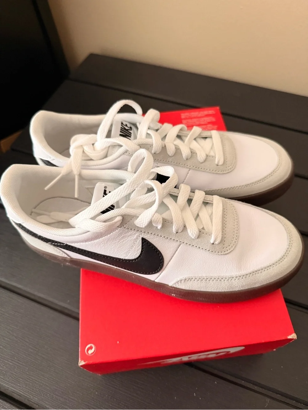 Nike kids killshot White & Black Low-Top Sneakers